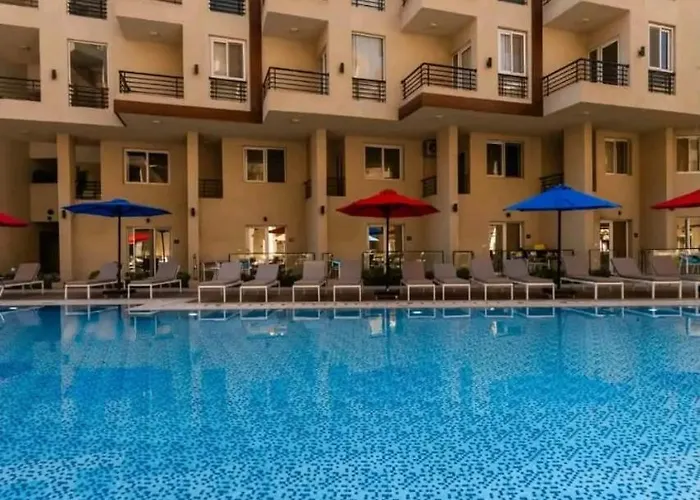 Aqua Fun Romnetic -with Privet Pool & Apartment Hurghada